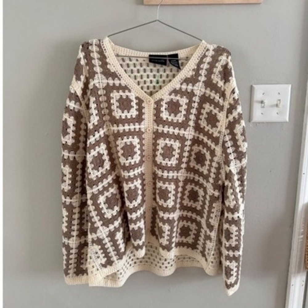 Granny square 1X top